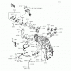 Ninja 650 ABS (EX650-KHFA) Воздушный фильтр