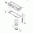 SX-R (JS1500-AHF) Цилиндр(ы) /  поршень