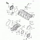 SX-R (JS1500-AHF) Крышки двигателя