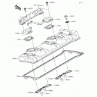Ninja 650 ABS (EX650-KHFA) Крышка головки цилиндров