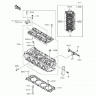 SX-R (JS1500-AHF) Головка цилиндров