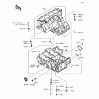 Ninja 650 ABS (EX650-KHFA) Картер двигателя