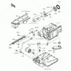 Ninja 650 ABS (EX650-KHFA) Масляный насос  /  масляный фильтр