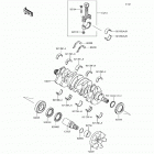 SX-R (JS1500-AHF) Коленвал