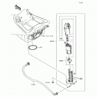 Ninja 650 ABS (EX650-KHFA) Топливный насос