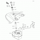 SX-R (JS1500-AHF) Топливный бак