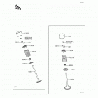 Ninja 650 ABS (EX650-KHFA) Клапана