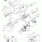 JET SKI ULTRA LX (JT1500KGF) Handlebar(kff  /  kgf)
