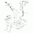JET SKI ULTRA LX (JT1500-KGF) Fuel tank(kef&sim;kgf)