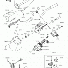 JET SKI ULTRA LX (JT1500KGF) Handlebar(kcf&sim;kef)