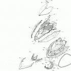 001 - RXP 300 Передний обтекатель