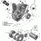Wake 03- pto cover and magneto - 130-155 model without suspen...