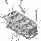 Wake 01- cylinder head - 130-155 model without suspension