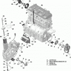 Wake 01- engine lubrication - 130-155 model without suspensio...
