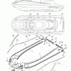 VX CRUISER HO (VC1800U) Фальшборт и маты