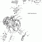 A04RB42AA RANGER 2X4,4X4,6X6 Крепление двигателя
