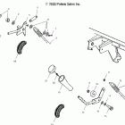 A04RB63AA RANGER TM Gear selector / differential lock