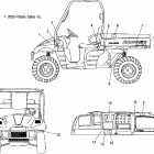 A04RB42AA RANGER 2X4,4X4,6X6 Наклейки