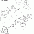 A04RB42AA RANGER 2X4,4X4,6X6 Масляный насос