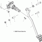 A04RB42AA RANGER 2X4,4X4,6X6 Foot brake