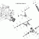 A04RB42AA RANGER 2X4,4X4,6X6 Mid drive a-arms (6x6)