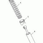 A04RB42AA RANGER 2X4,4X4,6X6 Rear shock