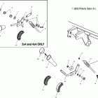 A04RB42AA RANGER 2X4,4X4,6X6 Gear selector / differential lock
