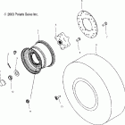 A04RB63AA RANGER TM Колесо заднее