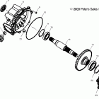 A04RB42AA RANGER 2X4,4X4,6X6 Rear gearcase (6x6)
