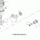 A04RB42AA RANGER 2X4,4X4,6X6 Коленвал и поршни