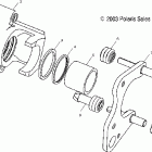A04RB63AA RANGER TM Передний суппорт