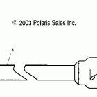 A04RB42AA RANGER 2X4,4X4,6X6 Front prop shaft (4x4)(6x6)