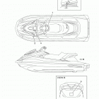 VXR  (VX1800AT) Наклейки предупреждения