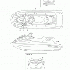 GP1800  (GP1800-T) Наклейки предупреждения