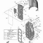 F75LB Цилиндр и картер 2