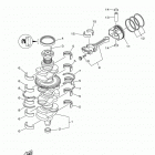 LF200LCA/LF200XCA Коленчатый вал и Поршень