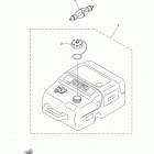 VF90XA/VF90LA Топливный бак