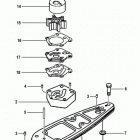 F90TJR-PUM 2017 Water pump adapter f90