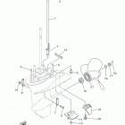F15LEHA/F15SMHA/F15LMHA/F15SEHA/F15LPHA Корпус редуктора 2