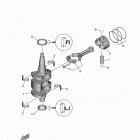F25LWHC/F25LMHC/F25LWTC/F25SWHC/F25SWC/F25LWC/F25LC/F25SMHC 0117 Коленчатый вал и Поршень