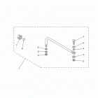 VF115LA/VF115XA Рулевая тяга