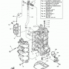 VF115LA/VF115XA Цилиндр и картер 1