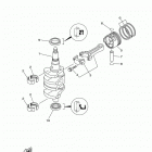 F15LEHA/F15SMHA/F15LMHA/F15SEHA/F15LPHA Коленчатый вал и Поршень