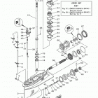 F90JA/F90XA/F90LA 0117 Корпус редуктора 1