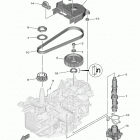 F25LWHC/F25LMHC/F25LWTC/F25SWHC/F25SWC/F25LWC/F25LC/F25SMHC 0117 Масляный насос