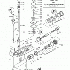 LF150XB 0117 Lower casing drive 3