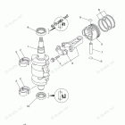 F8LMHB Crankshaft Piston
