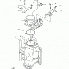 LF225XCA Корпус дроселя в сборе