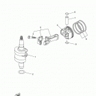 F2.5LMHB/F2.5SMHB Коленчатый вал и Поршень