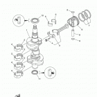 F30LEHA/F30LA Коленчатый вал и Поршень